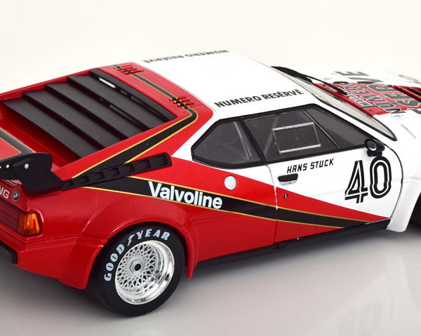 BMW M1 Procar 1980 #40 Winner Monaco ProCar Serie 1980 Hans Stuck 1-18 Werk83