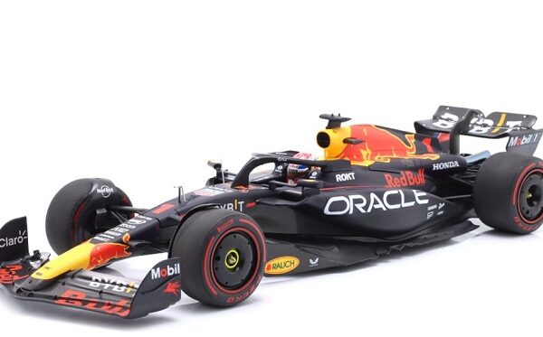 Oracle Red Bull Racing RB19 2nd Place Sprint Race Qatar GP 2023 World Champion Max Verstappen 1-18 Minichamps Limited 480 Pieces