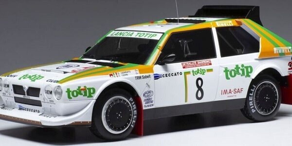 Lancia Delta S4 #8 Rallye San Remo 1986 Cerrato Jolly Club "Totip" 1:18 Ixo Models