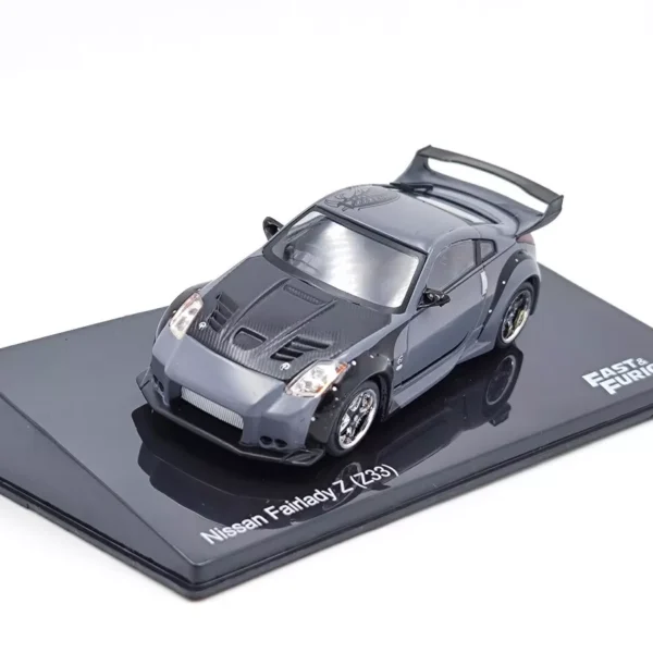 Nissan 350Z Fairlady (Z33) “Fast & Furious” Grijs / Zwart 1/43 Altaya Fast & Furious Collection