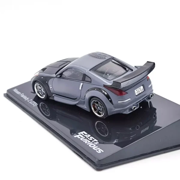 Nissan 350Z Fairlady (Z33) “Fast & Furious” Grijs / Zwart 1/43 Altaya Fast & Furious Collection