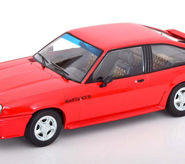 Opel Manta CC GT/E 1982 Rood 1-18 Norev Limited 1000 Pieces