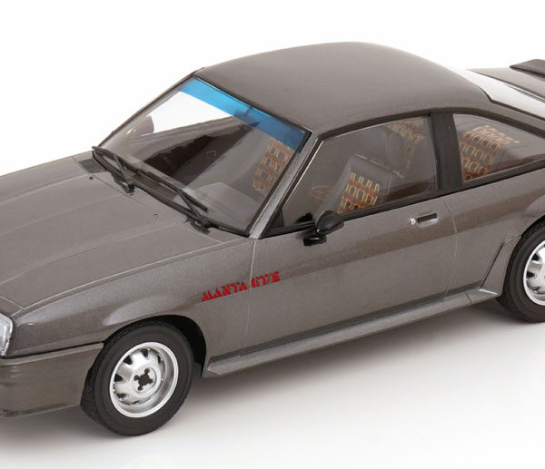 Opel Manta B GT/E 1982 Grijs Metallic 1-18 Norev Limited 750 Pieces