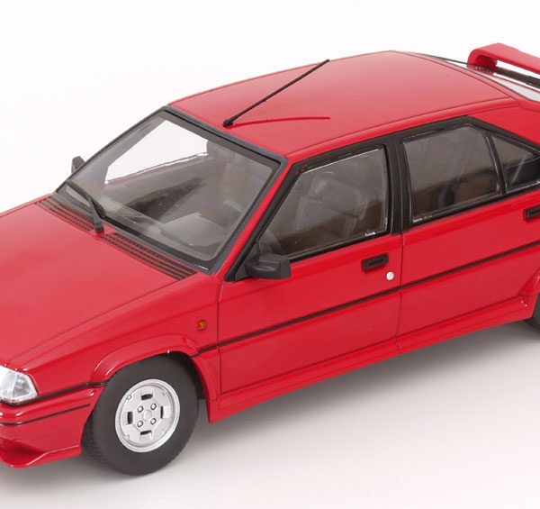 Citroen BX GTI 1990 Rood 1:18 Triple 9 Collection