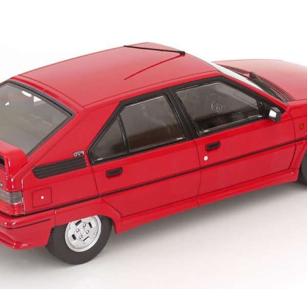 Citroen BX GTI 1990 Rood 1:18 Triple 9 Collection