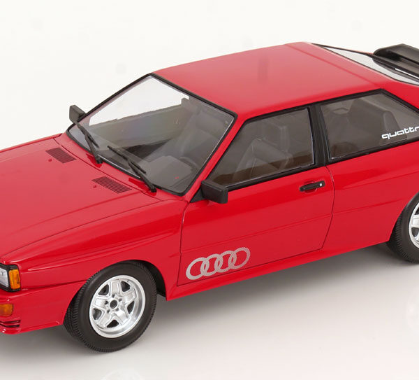 Audi Quattro 1980 Red 1/18 Minichamps Limited 300 Pieces