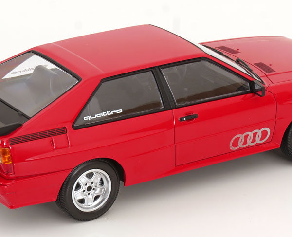 Audi Quattro 1980 Red 1/18 Minichamps Limited 300 Pieces