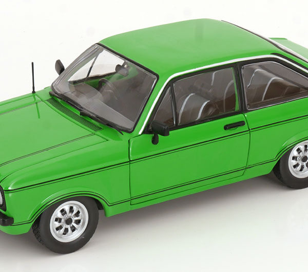 Ford Escort MK II 1600 Sport 1975 Groen 1-18 Sun Star