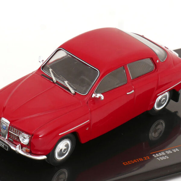 Saab 96 V4 1965 Rood 1-43 Ixo Models