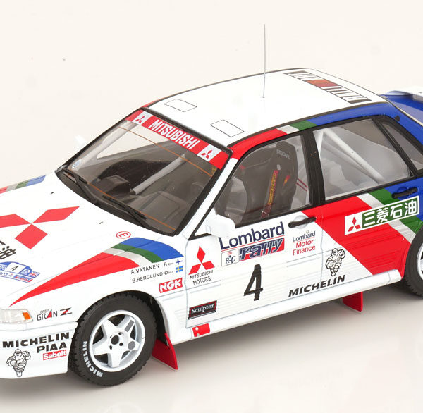 Mitsubishi Galant VR-4 No.4, RAC Rally 1990 Vatanen/Berglund 1-18 Ixo Models