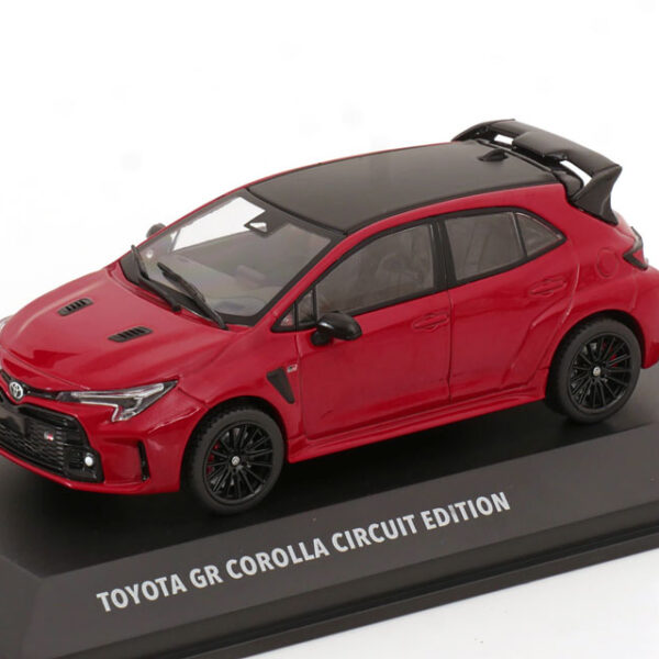 Toyota GR Corolla 2023 “Circuit Edition” Rood / Mat Zwart 1-43 Solido