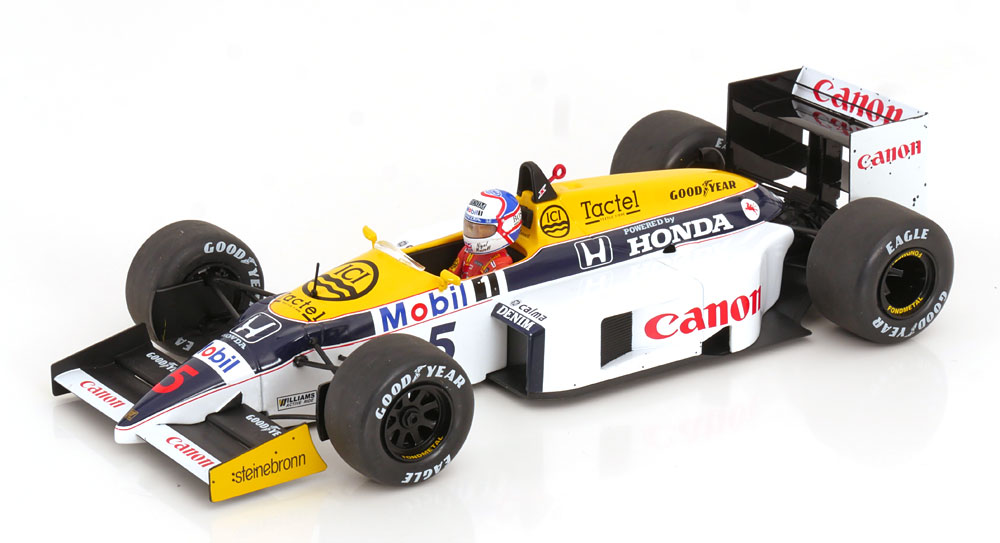Williams FW11 #5 GP England 1986 Nigel Mansell 1-18 MCG Models