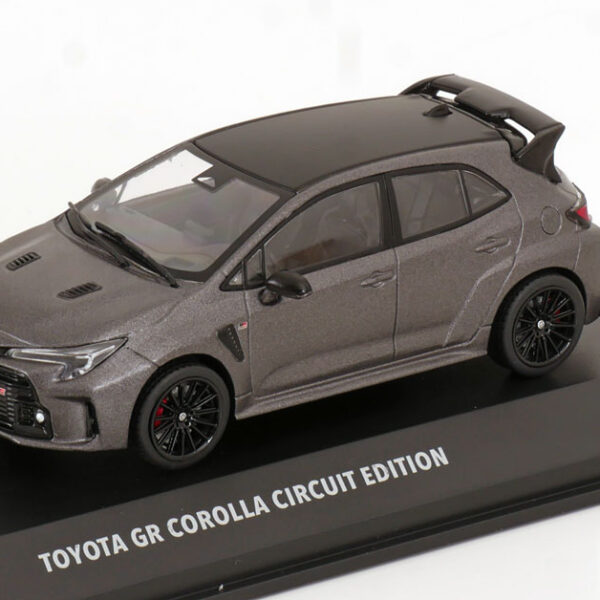 Toyota GR Corolla 2023 "Circuit Edition" Mat Grijs / Mat Zwart 1-43 Solido