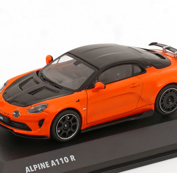 Renault Alpine A110 R 2024 Oranje Metallic 1-43 Solido