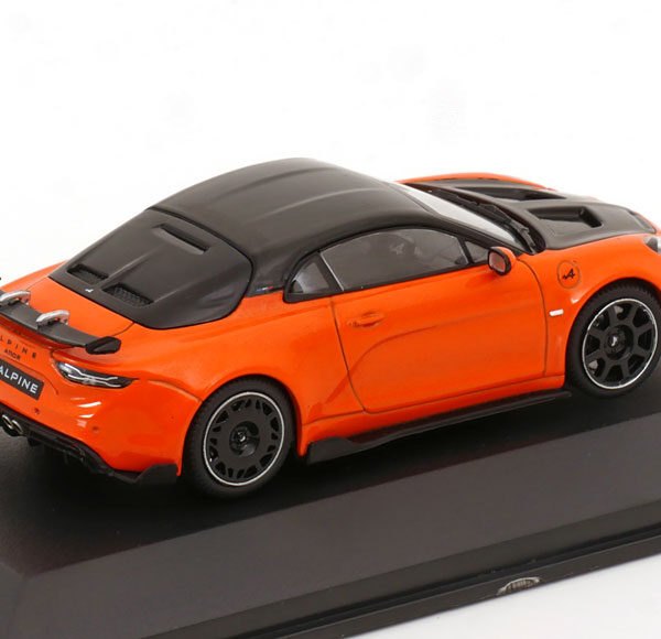 Renault Alpine A110 R 2024 Oranje Metallic 1-43 Solido