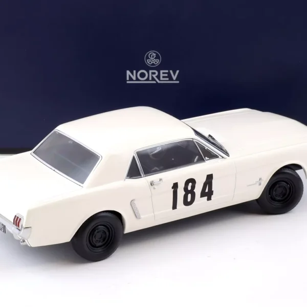 Ford Mustang Hardtop Coupe 1965 #184 "Rally Monte Carlo" 1:18 Norev Limited 500 Pieces