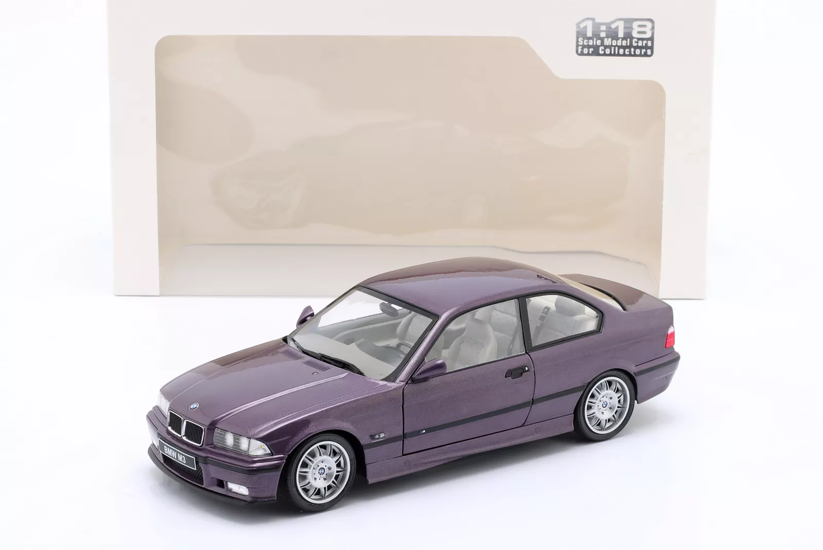BMW M3 (E36) Coupe 1994 Daytona Violet 1:18 Solido