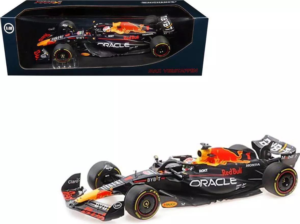 Oracle Red Bull Racing RB19 #1 Winner Belgian GP 2023 Max Verstappen 1-18 Minichamps Limited 204 Pieces