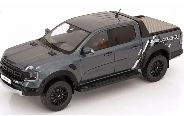 Ford Raptor Pick-Up 2023 Dark Grey 1:18 MCG Models