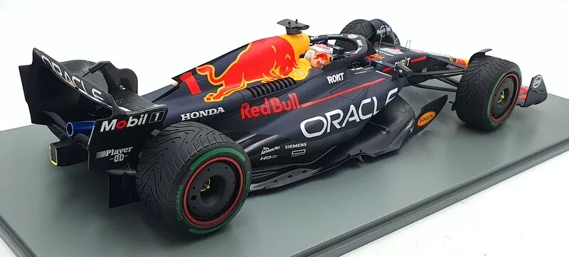 Oracle Red Bull Racing RB19 #1 Winner Monaco GP 2023 Max Verstappen 1-12 Spark (Inkl.Vitrine ) (Resin)