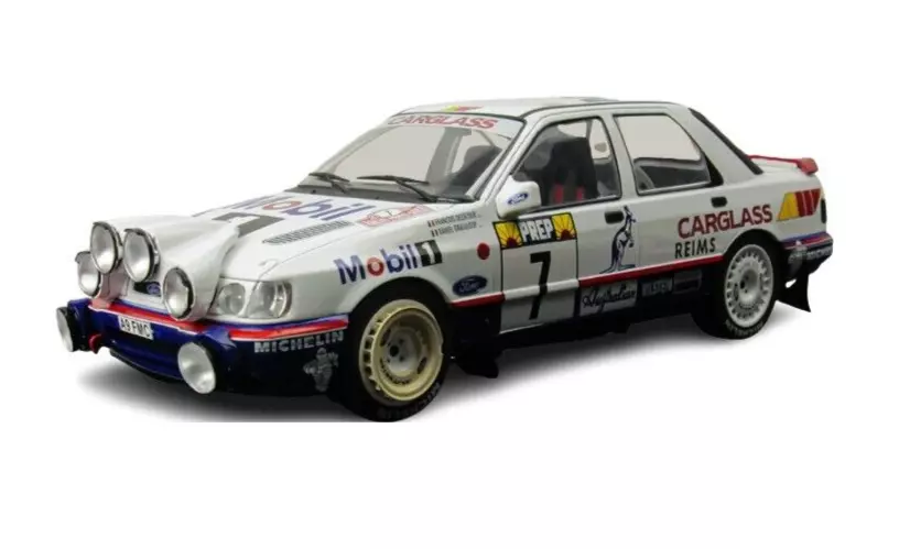 Miniature STARTER – Ford Sierra Cosworth 4x4 N°7 Mobil1 – Monte Carlo 1992 – 1/43