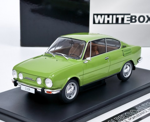 Skoda 110R Coupe 1970 Groen 1-24 Whitebox