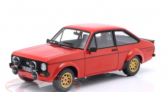 Ford Escort MKII RS 2000 1977 Rood 1:24 Whitebox