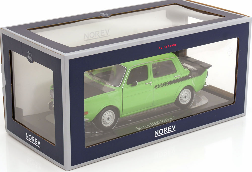 Coche miniatura Simca 1000 1/18 Norev rallye 2 grun - Coches-miniaturas.es