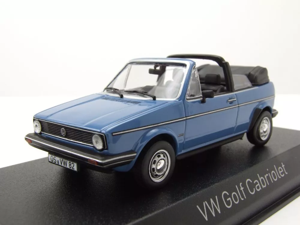 Volkswagen Golf I Cabriolet 1982 Monaco Blue 1-43 Norev