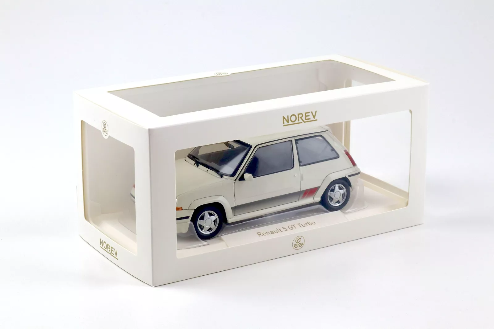 Norev 1/18 Renault 5 GT Turbo Phase 2 1989 Panda White