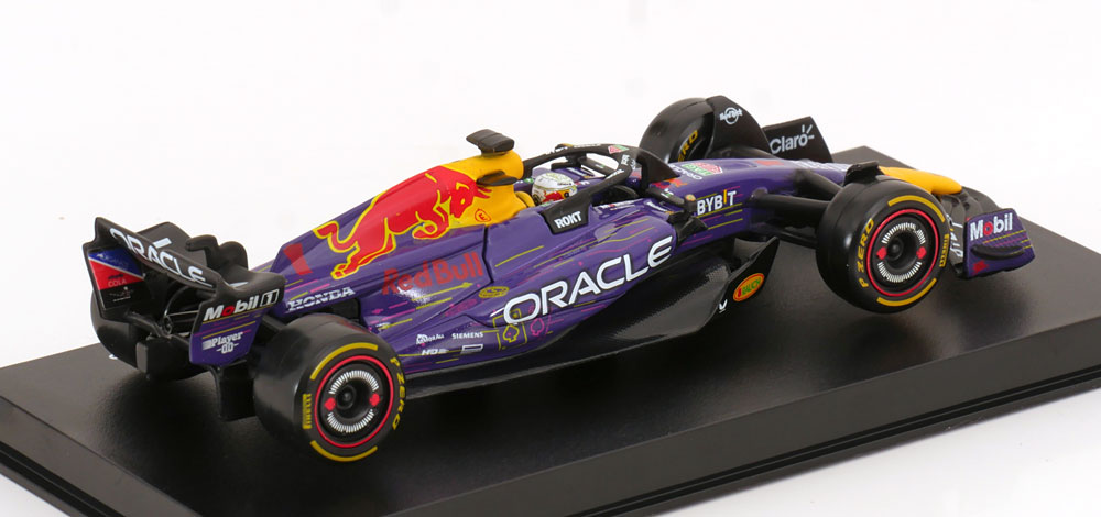 Oracle Red Bull Racing #1 RB19 GP Las Vegas (USA) 2023 World Champion Max Verstappen 1-43 Burago Racing Series
