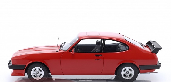 Ford Capri 2.8 Turbo 1981 Rood 1:18 Cult Scale Models (Resin)