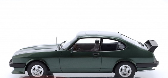 Ford Capri 2.8 Turbo 1981 Groen Metallic 1:18 Cult Scale Models (Resin)