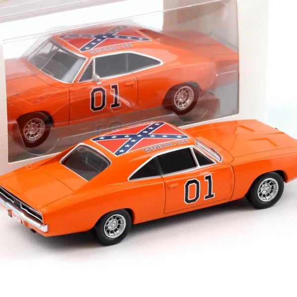 Dodge Charger 1969 "General Lee" Orange 1:43 Norev Jet Car