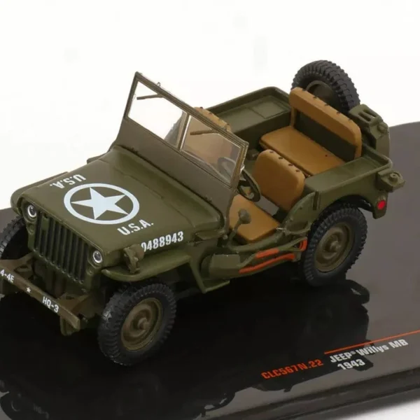 Jeep Willys MB 1943 "US Army" 1/43 Ixo Models