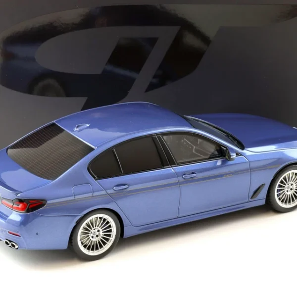 BMW 5 Series (G30) Alpina B5 Saloon 2023 Alpina blue Metallic 1-18 GT Spirit (Resin)