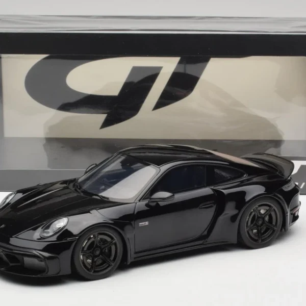 Porsche 911 ( 992) Turbo by Brabus 900 Rocket-R 2023 Zwart 1-18 GT Spirit Limited 1100 Pieces (Resin)