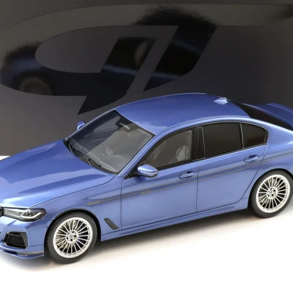 BMW 5 Series (G30) Alpina B5 Saloon 2023 Alpina blue Metallic 1-18 GT Spirit (Resin)