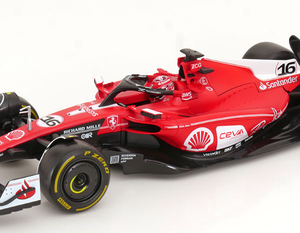 Ferrari SF23 #16 GP Las Vegas 2023 (USA) Charles Leclerc 1-18 Burago Racing Series