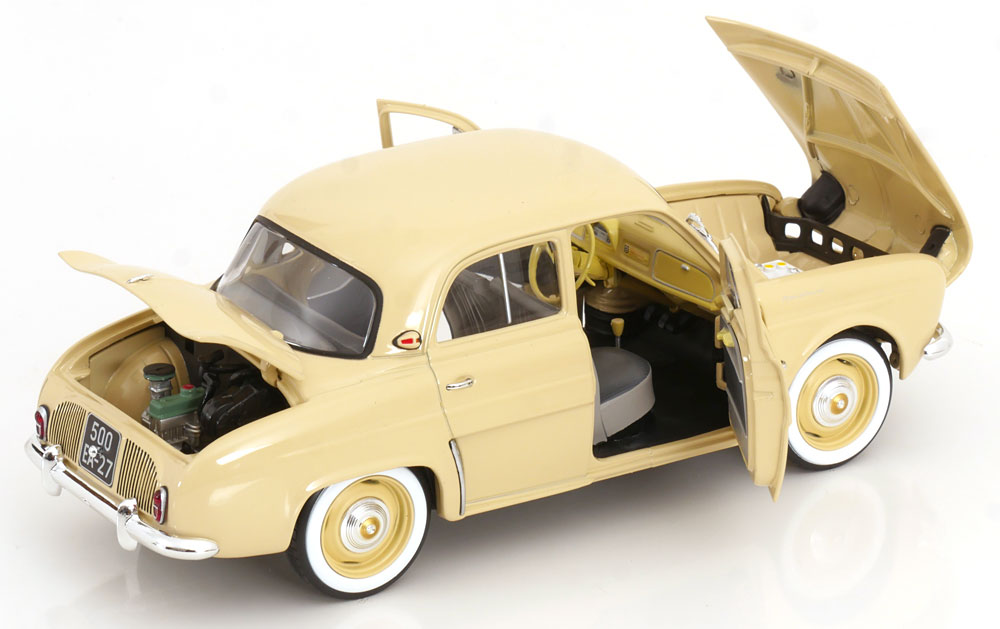 Renault Dauphine 1958 Beige 1-18 Norev - Schuiten Autominiaturen