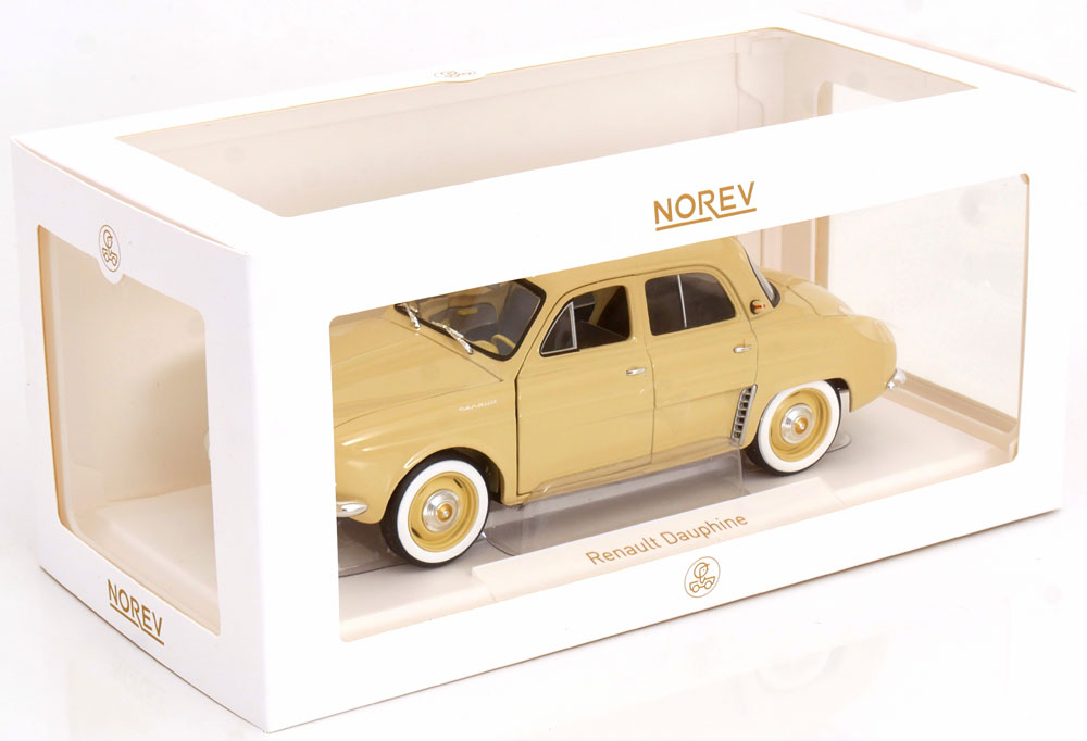 Renault Dauphine 1958 Beige 1-18 Norev - Schuiten Autominiaturen