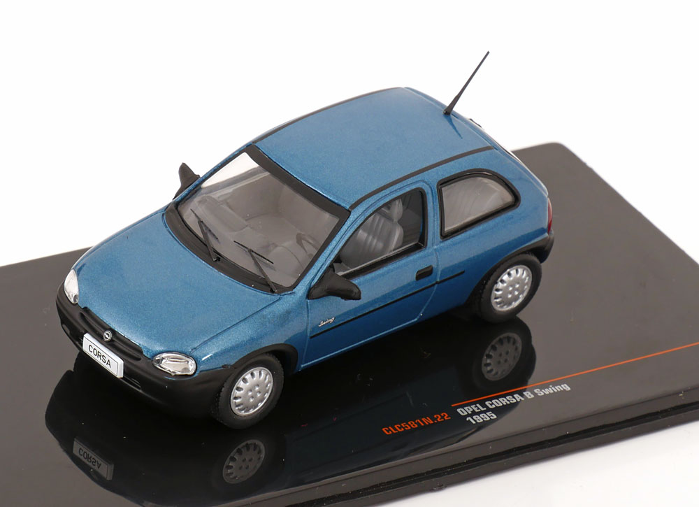 Opel Corsa B Swing 1995 Groen Metallic 1-43 Ixo Models