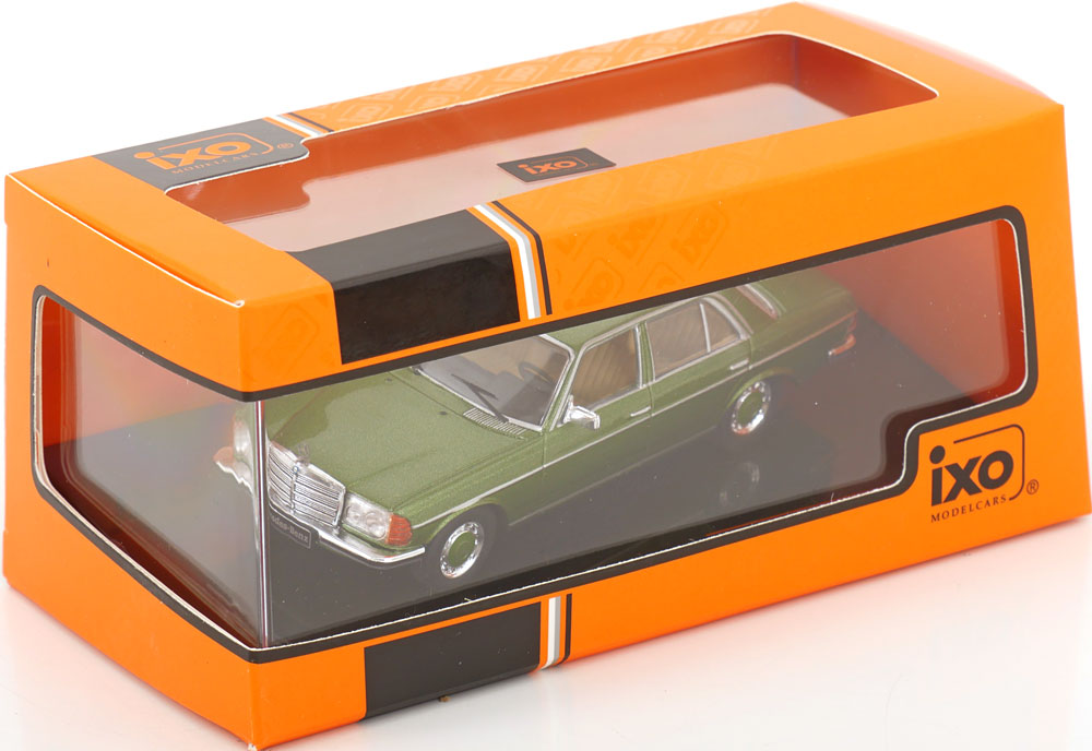 Mercedes-Benz 240D (W123) Limousine 1976 Groen Metallic 1-43 Ixo Models