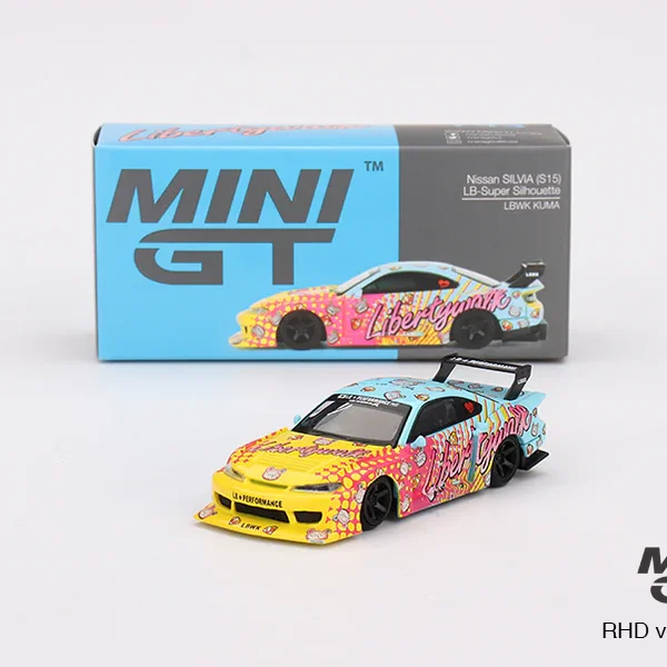 Nissan LB-Super Silhouette S15 Silvia "LB Kuma" 1:64 Mini GT