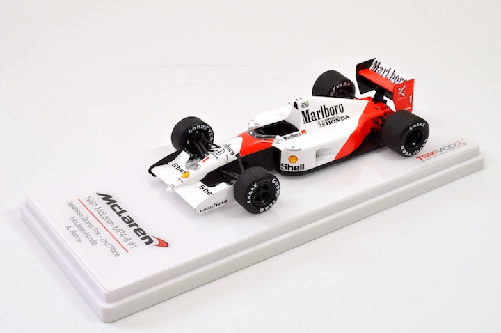 McLaren MP4/6 #1 McLaren Honda 2nd Place Japanese GP 1991 Ayrton Senna 1-43 TSM Models (Resin)