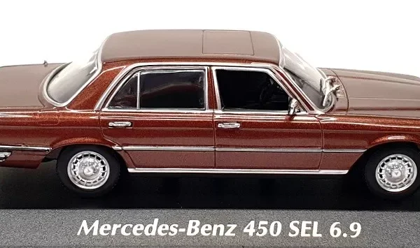 Mercedes-Benz 450 SEL 6.9 (W116) 1976 Bruin Metallic 1-43 Maxichamps