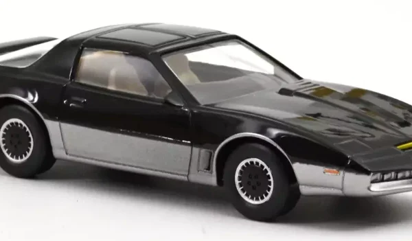 Pontiac Firebird 1982 “KARR” Zwart / Zilver 1-43 Norev Jet Car