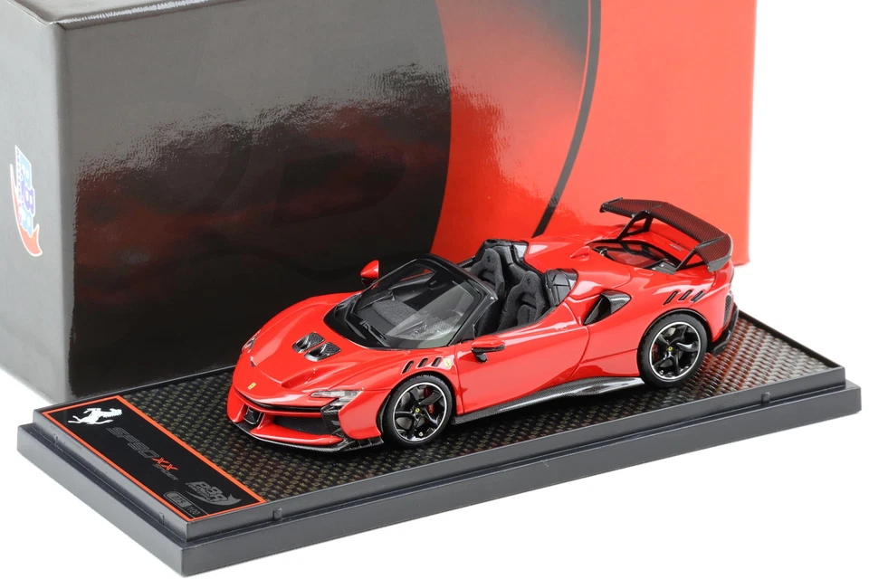 Ferrari SF90 XX Spider 2024 (Rosso Corsa Red 322) 1:43 BBR-Models Limited 100 Pieces.