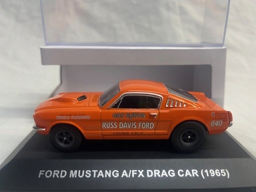 Ford Mustang A/FX Drag Car 1965 Oranje 1-43 Ixo Models