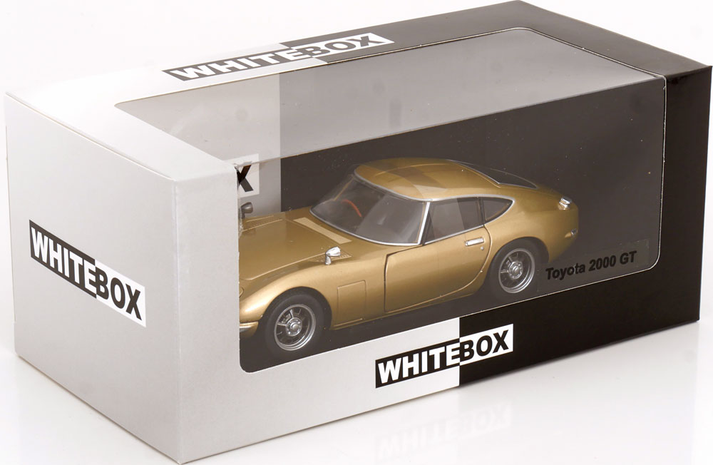 Toyota 2000 GT 1967 Goud Metallic 1:24 Whitebox